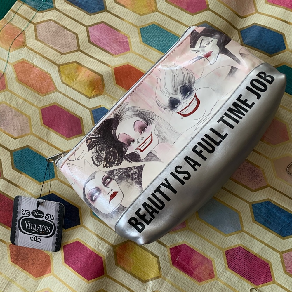 Disney villains makeup pouch